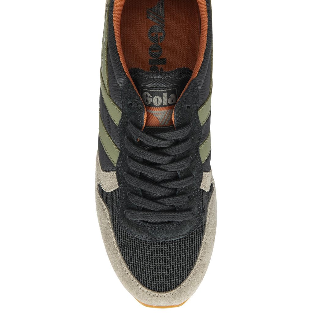 Gola Classics Daytona Sneakers Svarte Khaki Norge | VIXEWN-429