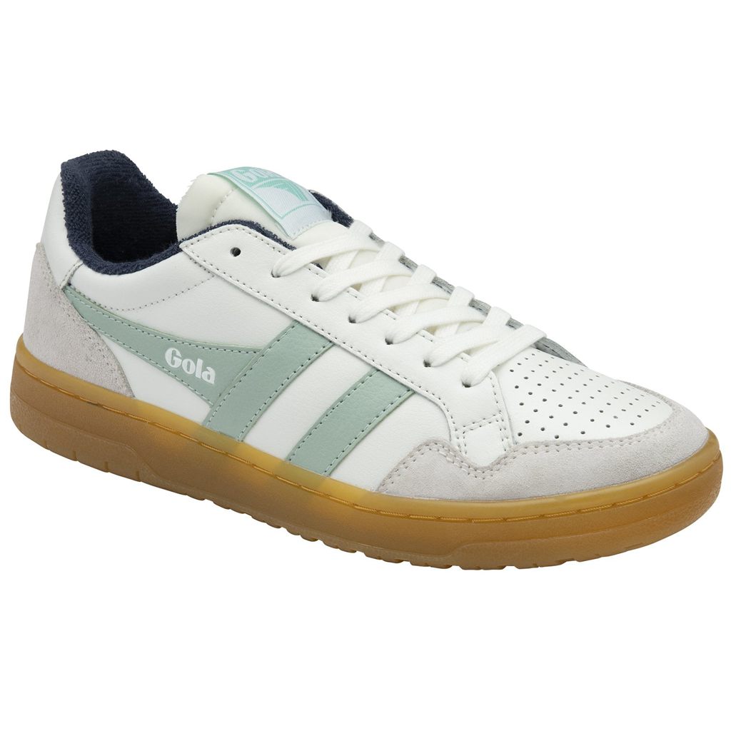 Gola Classics Eagle '86 Sneakers Hvite Marineblå Norge | HFQLKY-594
