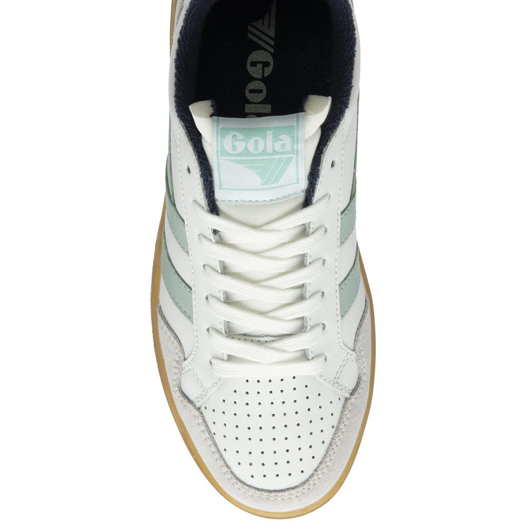 Gola Classics Eagle '86 Sneakers Hvite Marineblå Norge | HFQLKY-594