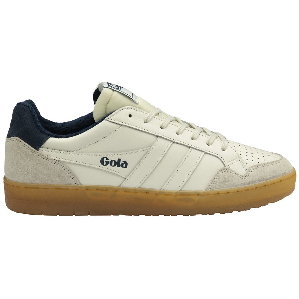 Gola Classics Eagle '86 Sneakers Hvite Marineblå Norge | EUFMGD-810
