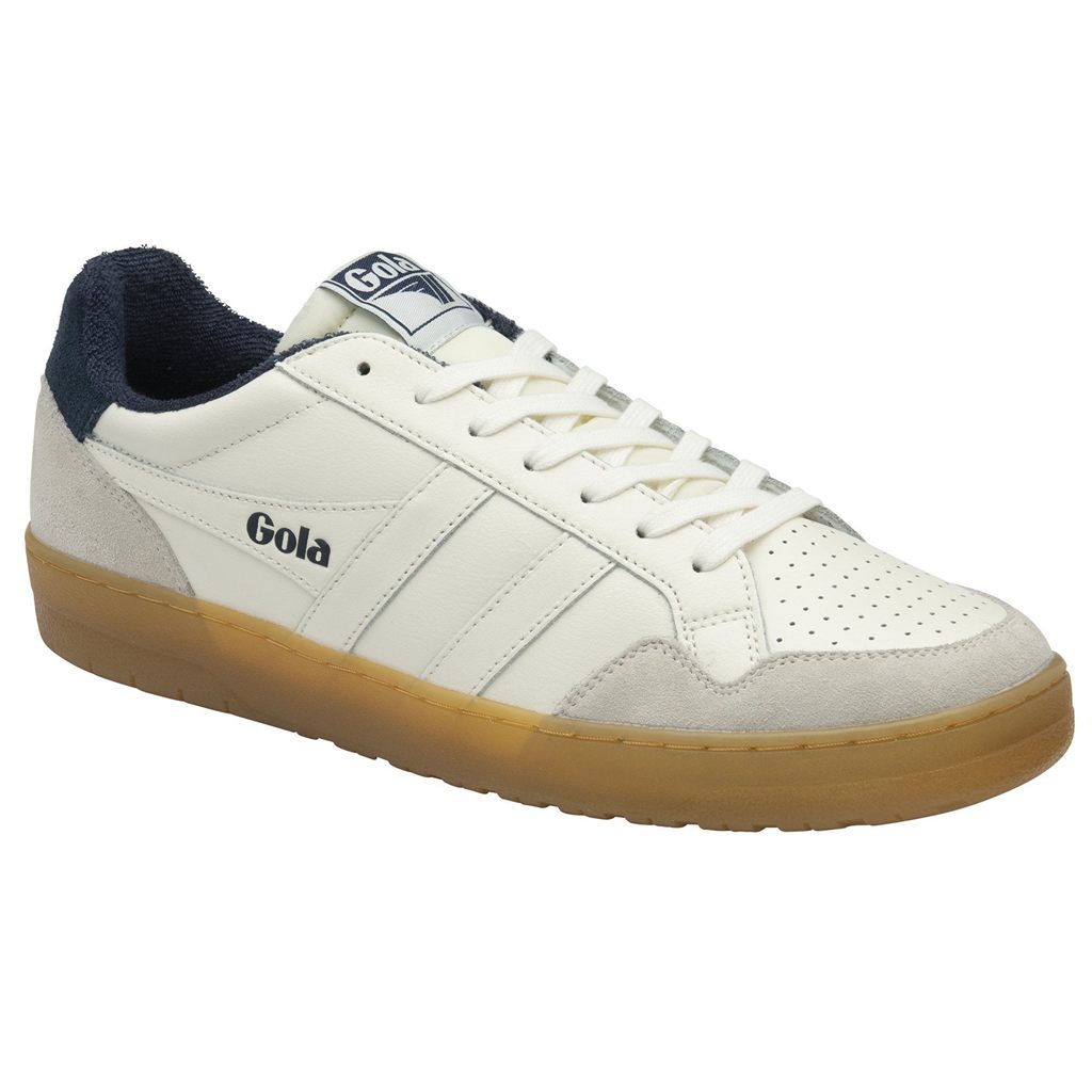 Gola Classics Eagle '86 Sneakers Hvite Marineblå Norge | EUFMGD-810