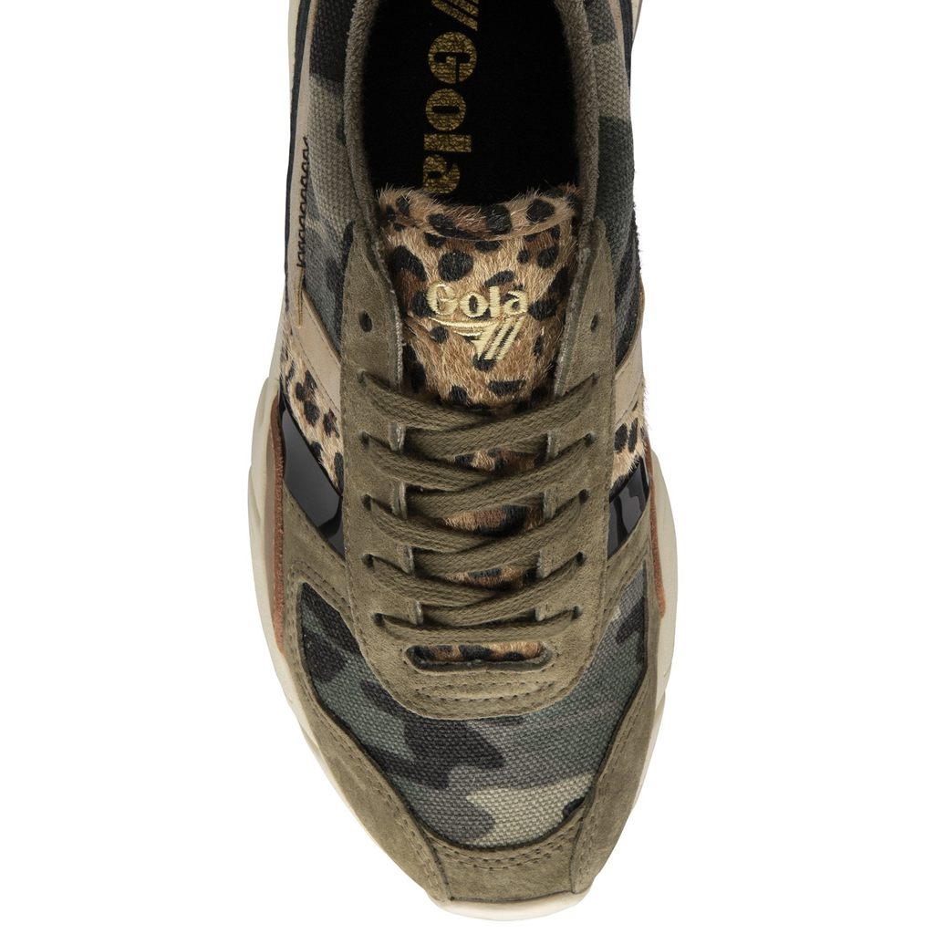Gola Classics Eclipse Mode Sneakers Camouflage Leopard Norge | HZJYRT-904