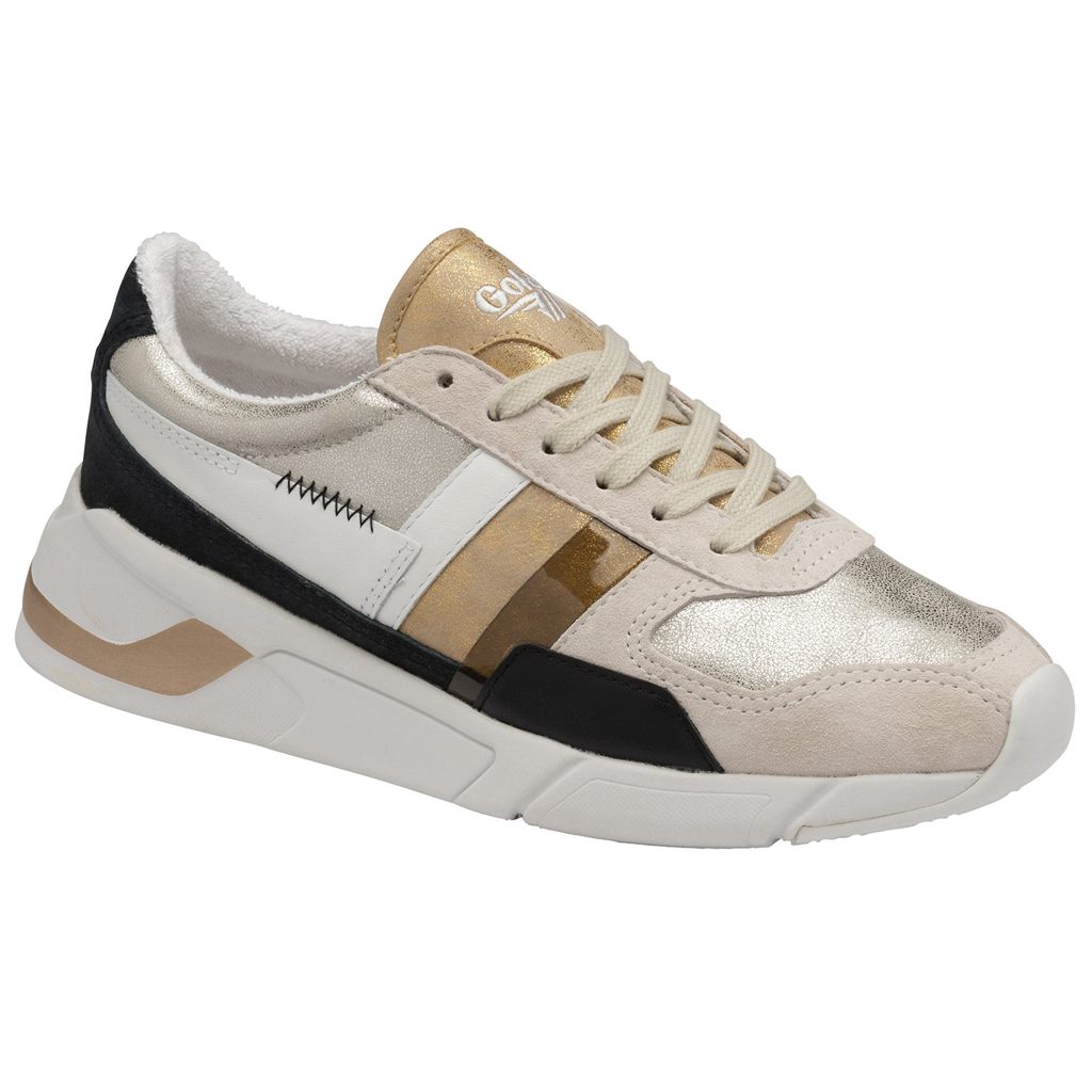 Gola Classics Eclipse Mode Sneakers Sølv Gull Norge | QNFAHU-859