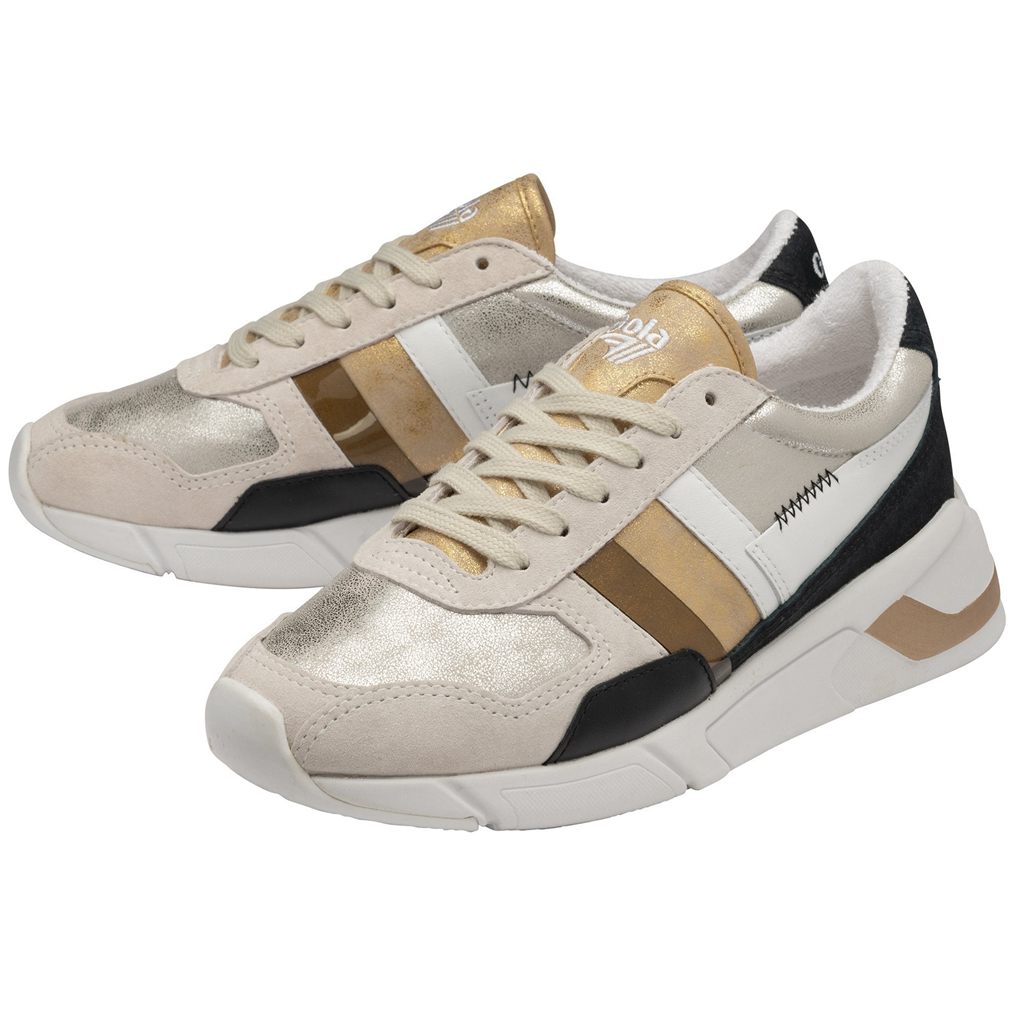 Gola Classics Eclipse Mode Sneakers Sølv Gull Norge | QNFAHU-859