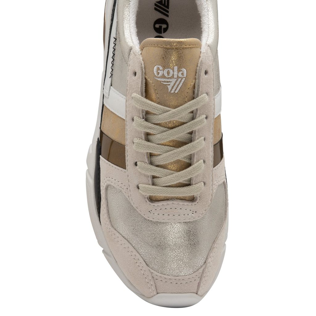 Gola Classics Eclipse Mode Sneakers Sølv Gull Norge | QNFAHU-859