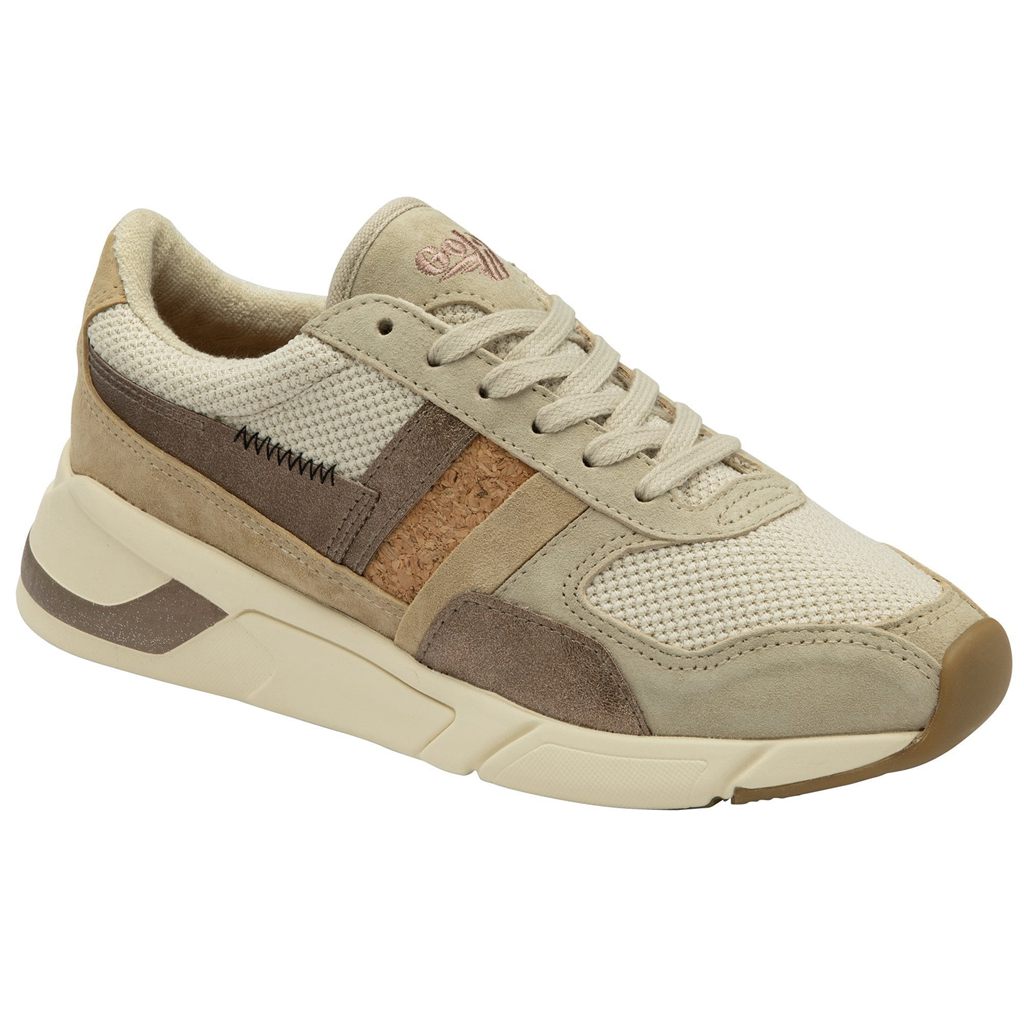 Gola Classics Eclipse Mode Sneakers Wheat Oat Bronze Norge | TGPBWO-725