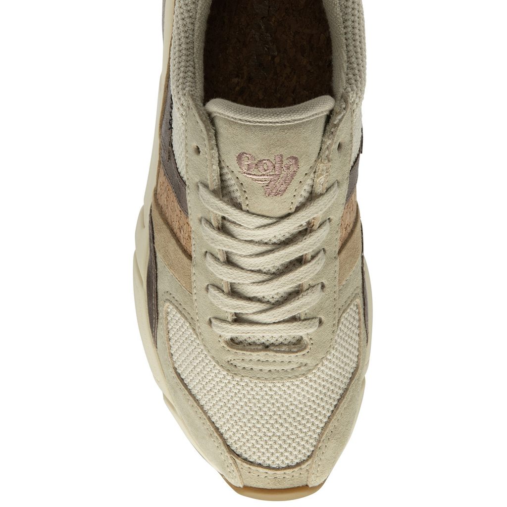 Gola Classics Eclipse Mode Sneakers Wheat Oat Bronze Norge | TGPBWO-725