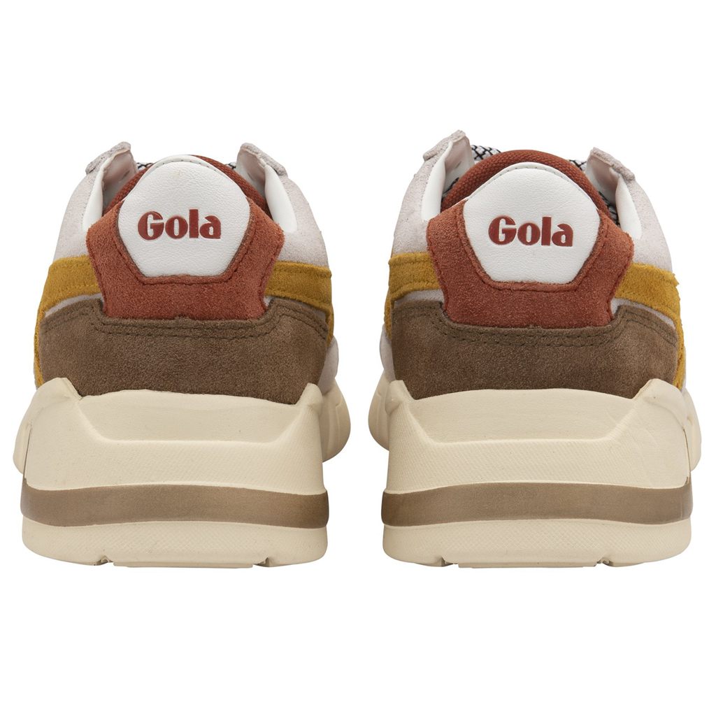 Gola Classics Eclipse Pure Sneakers Hvite Oransje Norge | ZAGSEK-804