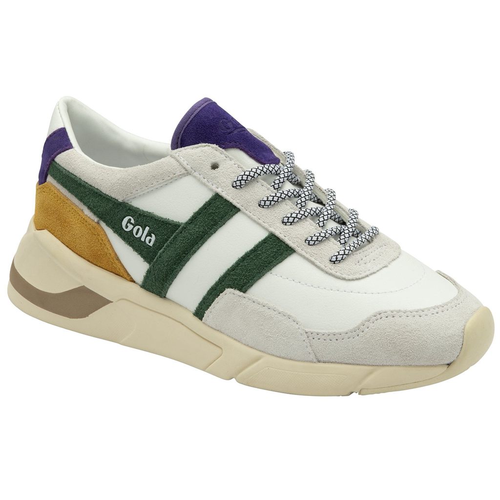 Gola Classics Eclipse Pure Sneakers Hvite Fuchsia Norge | GXKTAV-689