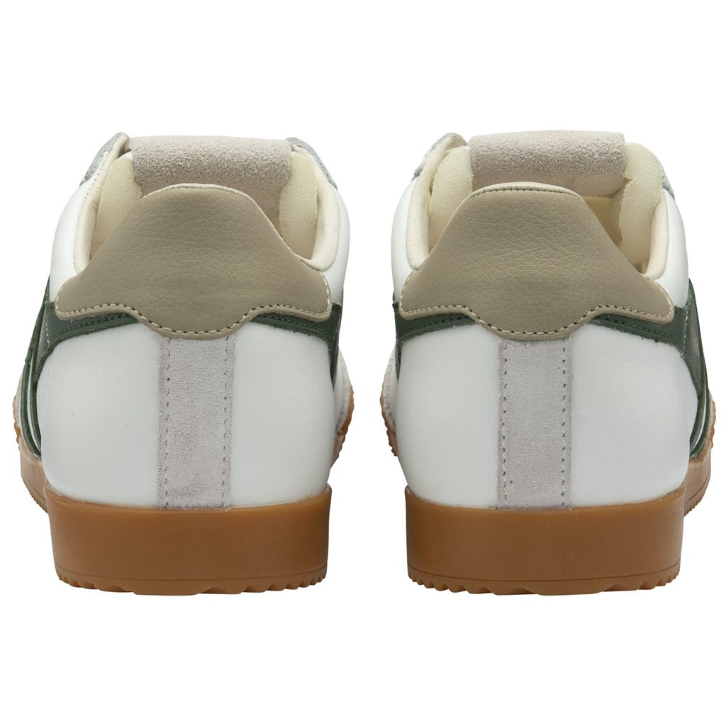 Gola Classics Elan Leather Sneakers Hvite Norge | ZSYDKN-618
