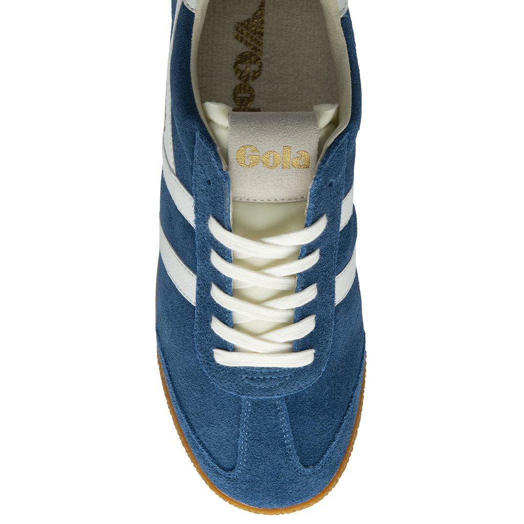 Gola Classics Elan Sneakers Blå Hvite Norge | YLHBFW-458