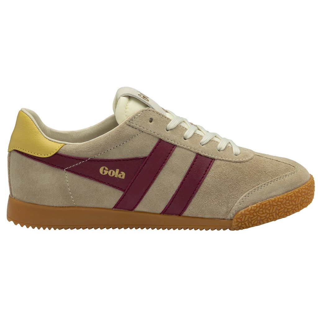 Gola Classics Elan Sneakers Bone Cerise Pollen Norge | PWDTVK-853