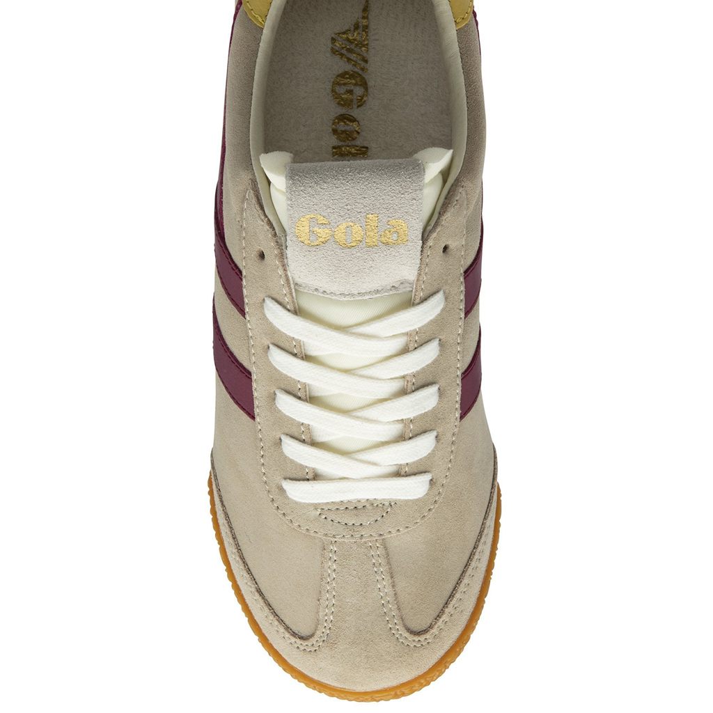 Gola Classics Elan Sneakers Bone Cerise Pollen Norge | PWDTVK-853
