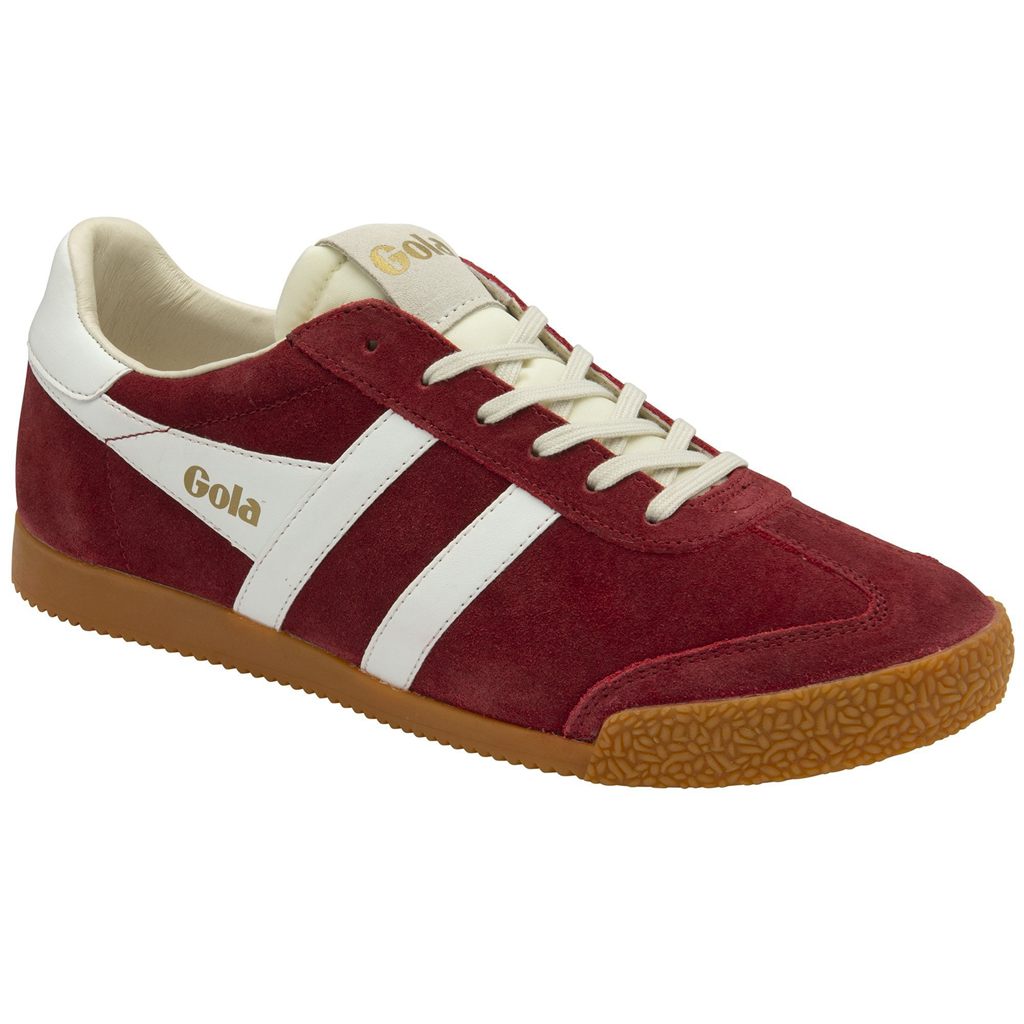 Gola Classics Elan Sneakers Dyp Rød Hvite Norge | HAWOPK-526