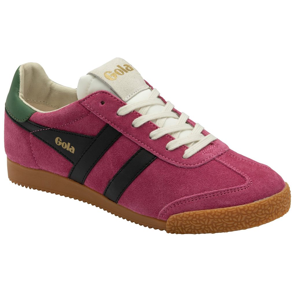 Gola Classics Elan Sneakers Fuchsia Svarte Norge | CJVESH-867