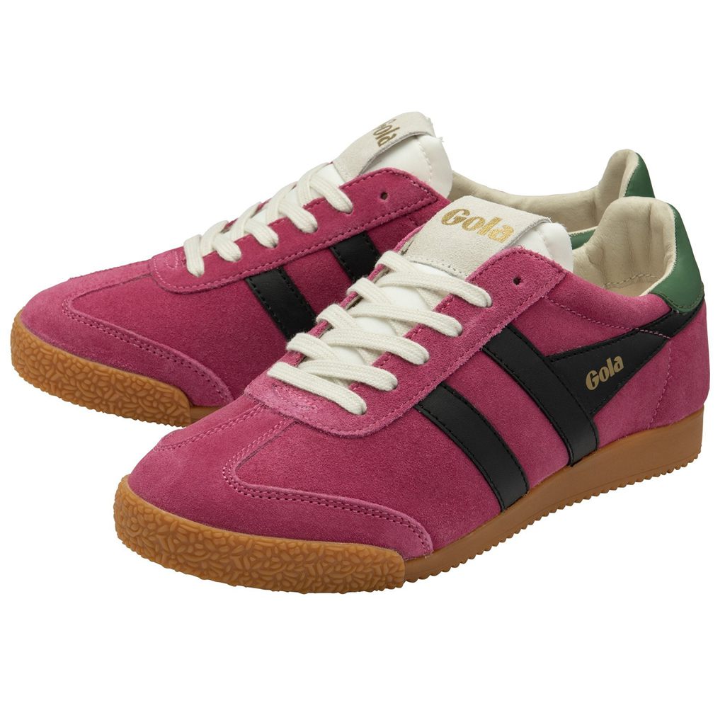 Gola Classics Elan Sneakers Fuchsia Svarte Norge | CJVESH-867