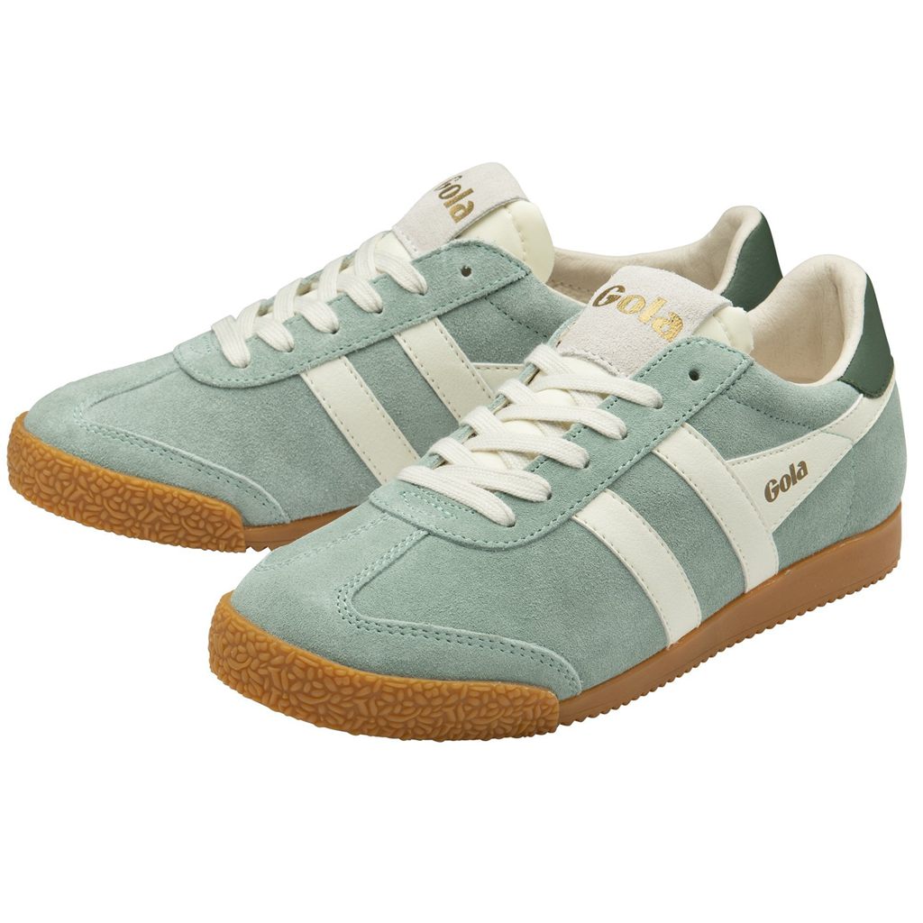 Gola Classics Elan Sneakers Grønn Hvite Norge | MJEALW-289
