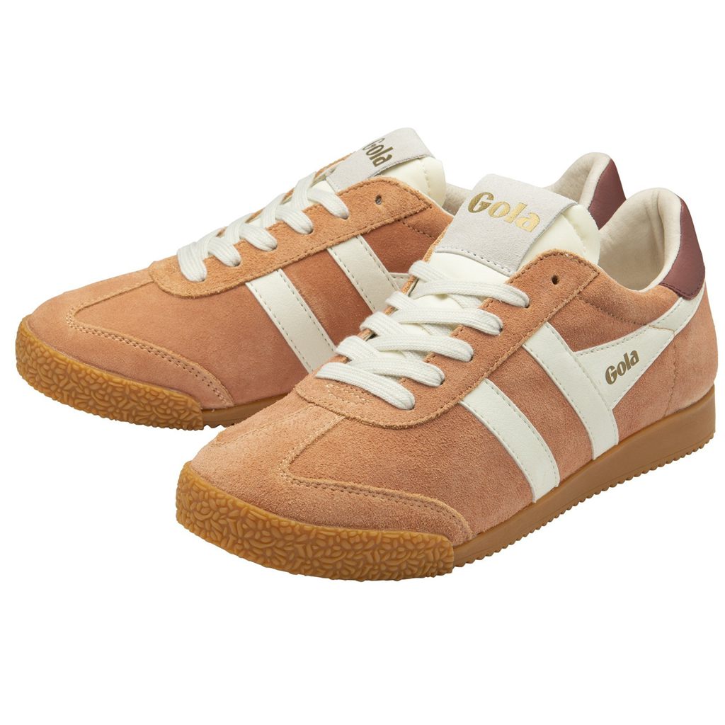 Gola Classics Elan Sneakers Hvite Rød Norge | VCNDYG-592