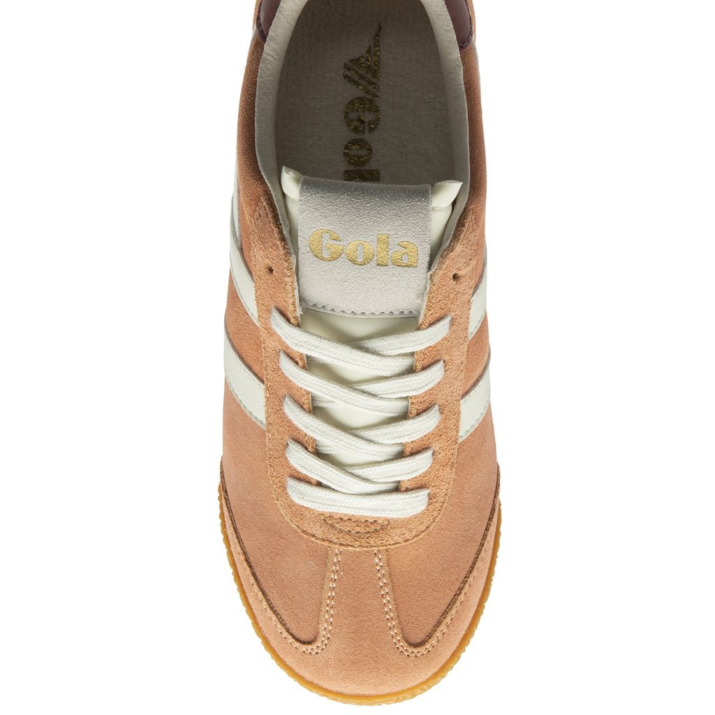 Gola Classics Elan Sneakers Hvite Rød Norge | VCNDYG-592