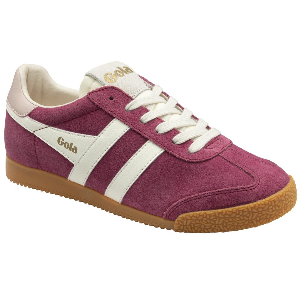 Gola Classics Elan Sneakers Hvite Rosa Norge | ZLDAGN-972