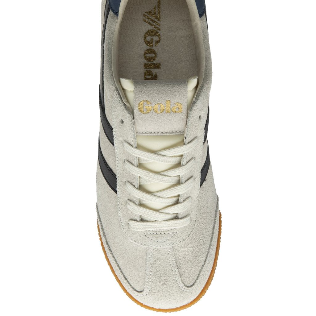 Gola Classics Elan Sneakers Hvite Svarte Norge | KXWNIU-976