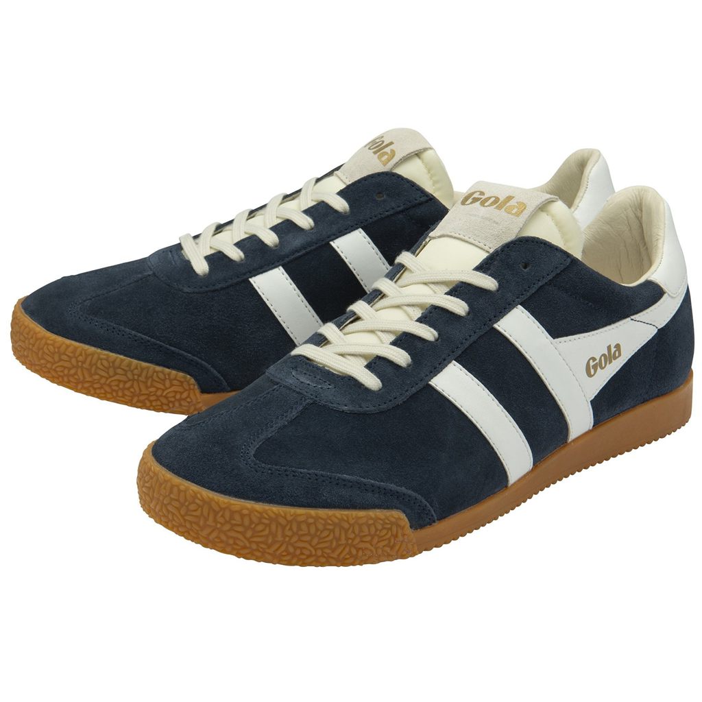 Gola Classics Elan Sneakers Marineblå Hvite Norge | WFIKUS-704