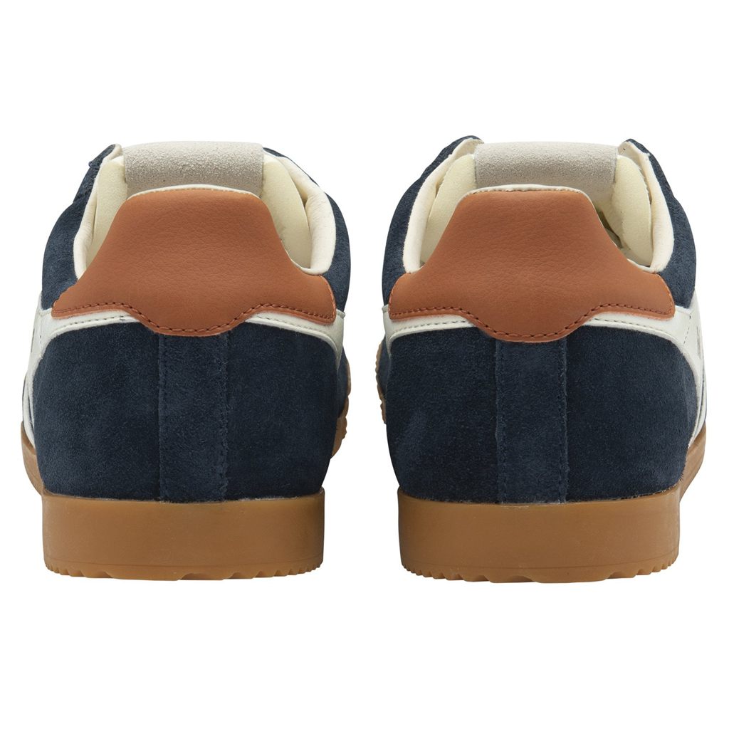 Gola Classics Elan Sneakers Marineblå Hvite Oransje Norge | YSMRBA-695
