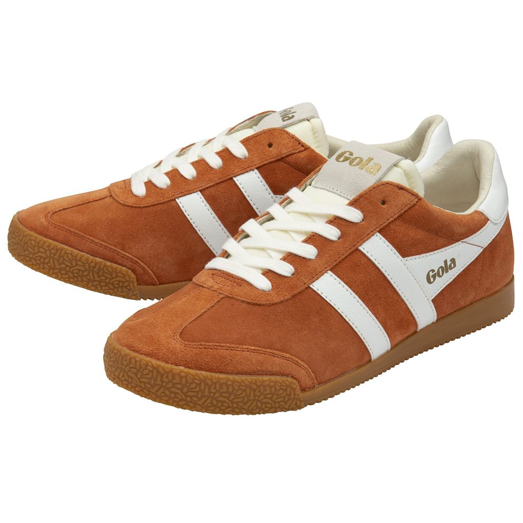 Gola Classics Elan Sneakers Oransje Hvite Norge | HTEQZF-975