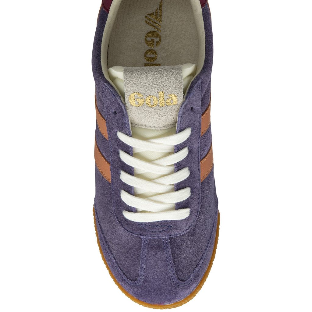 Gola Classics Elan Sneakers Plum Terracotta Cerise Norge | SYKHAI-024