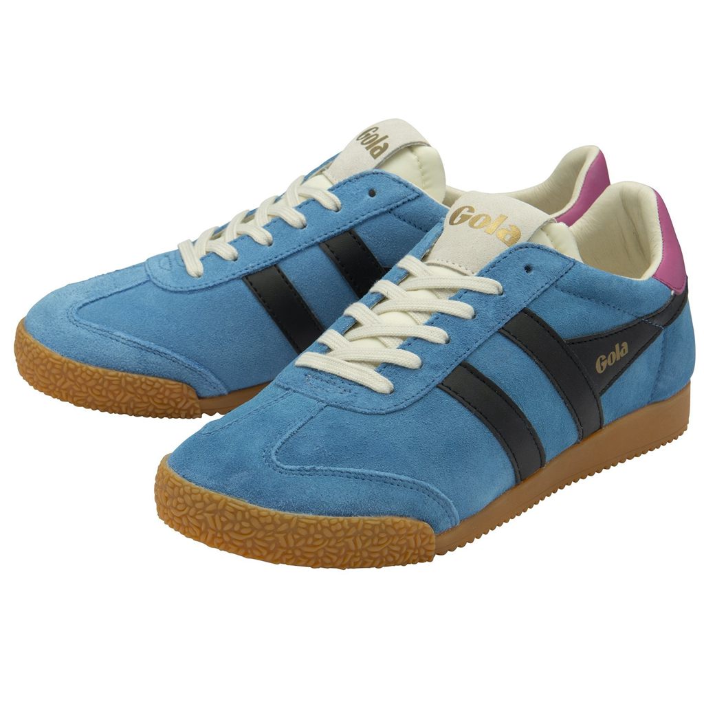 Gola Classics Elan Sneakers Svarte Fuchsia Norge | YFIBMR-089