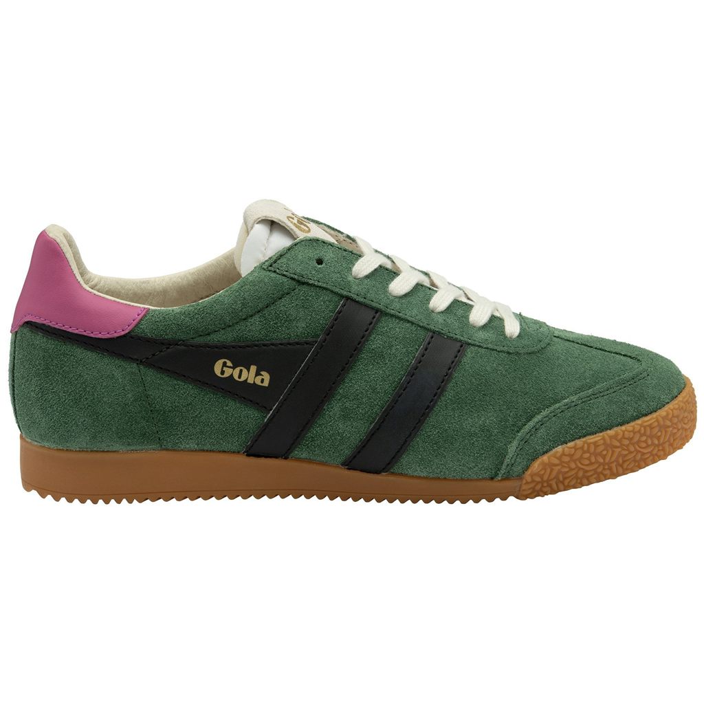 Gola Classics Elan Sneakers Svarte Fuchsia Norge | KTBIAV-872