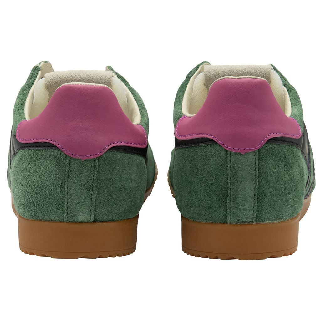 Gola Classics Elan Sneakers Svarte Fuchsia Norge | KTBIAV-872