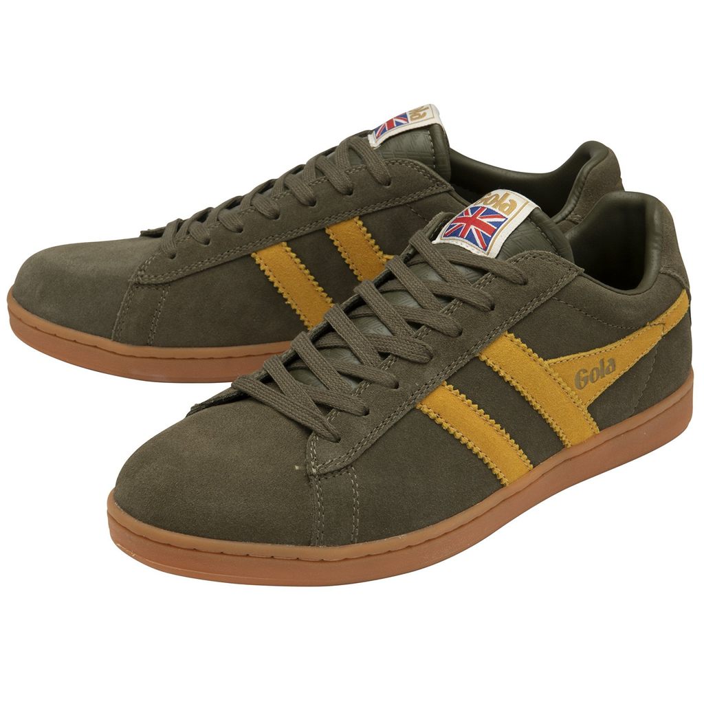 Gola Classics Equipe Suede Sneakers Khaki Norge | XDJVBZ-623