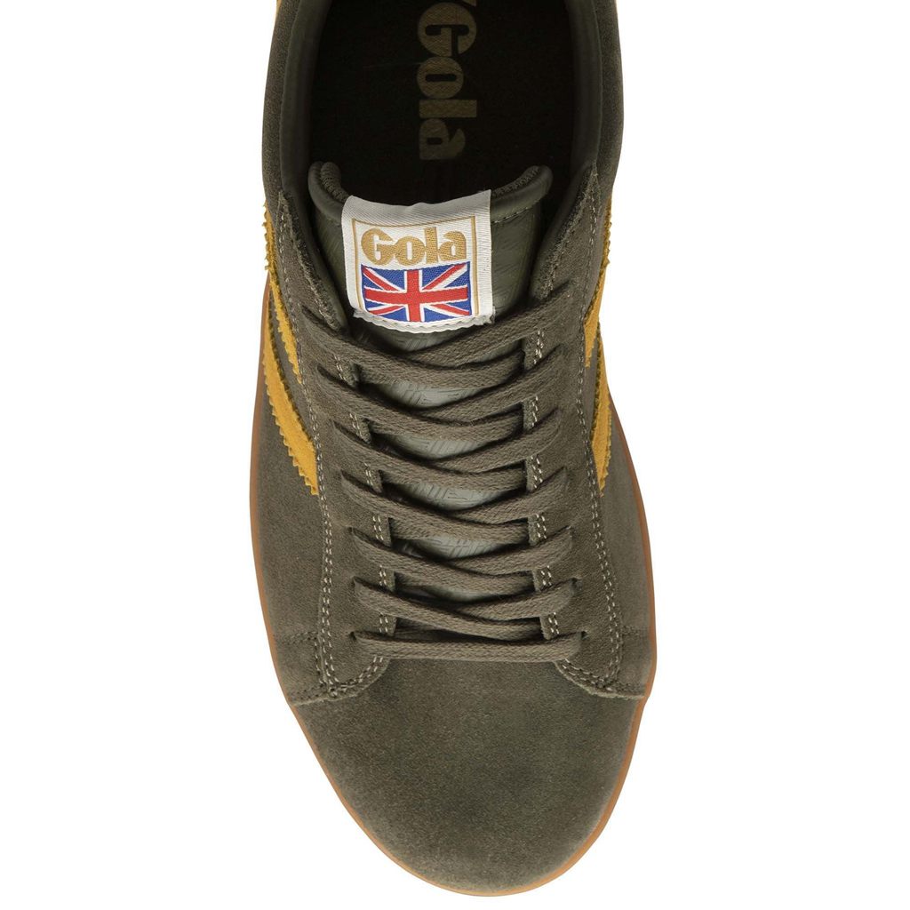 Gola Classics Equipe Suede Sneakers Khaki Norge | XDJVBZ-623