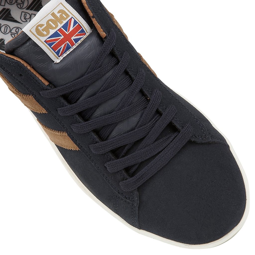Gola Classics Equipe Suede Sneakers Marineblå Norge | AZOKYX-719
