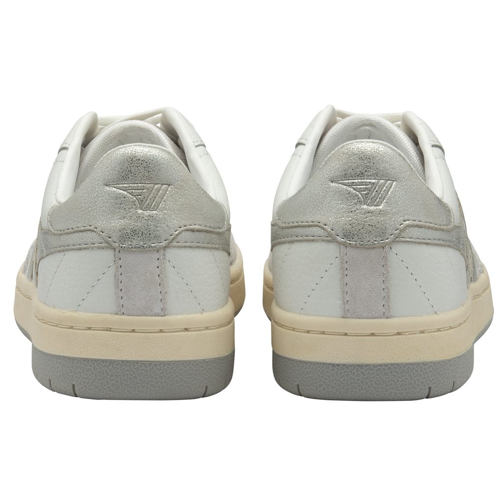 Gola Classics Falcon Mirror Sneakers Hvite Sølv Norge | LGHCTU-723