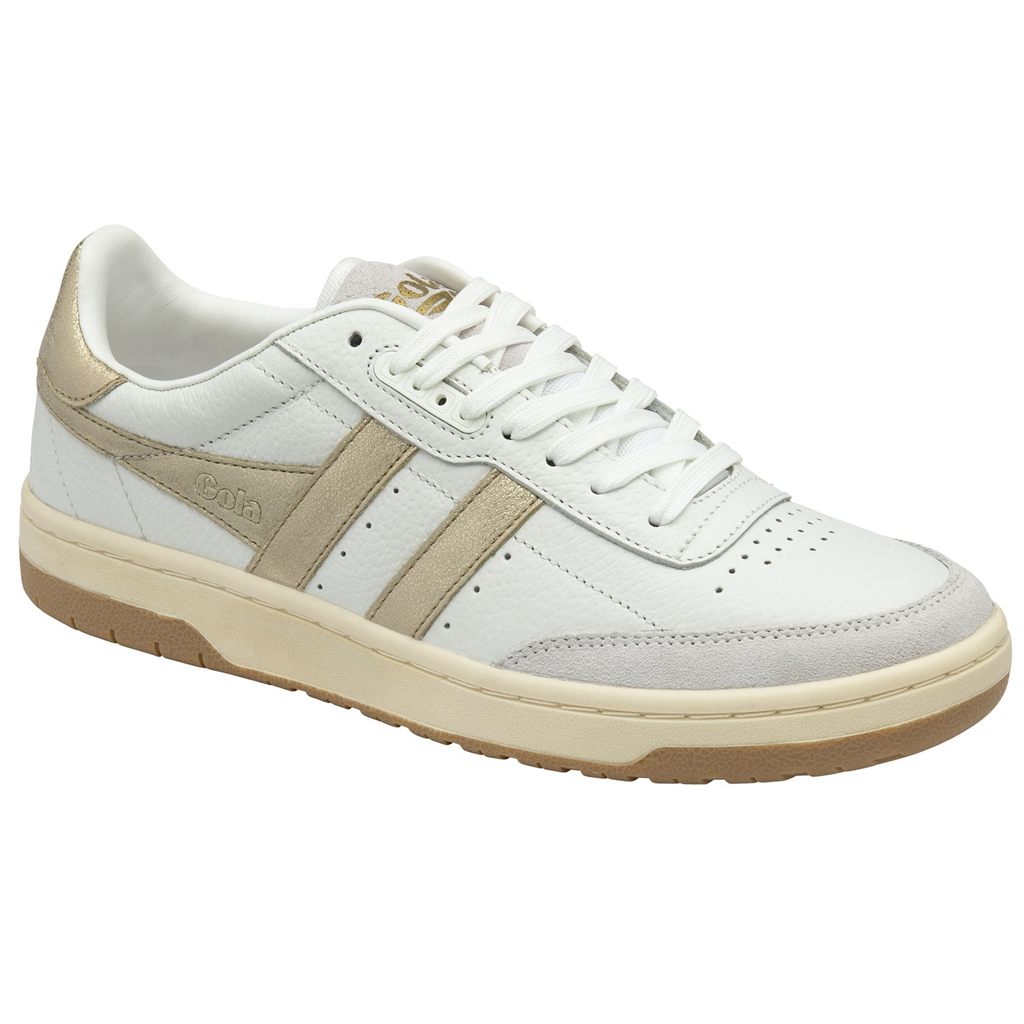 Gola Classics Falcon Mirror Sneakers Hvite Gull Norge | BPAMXF-302