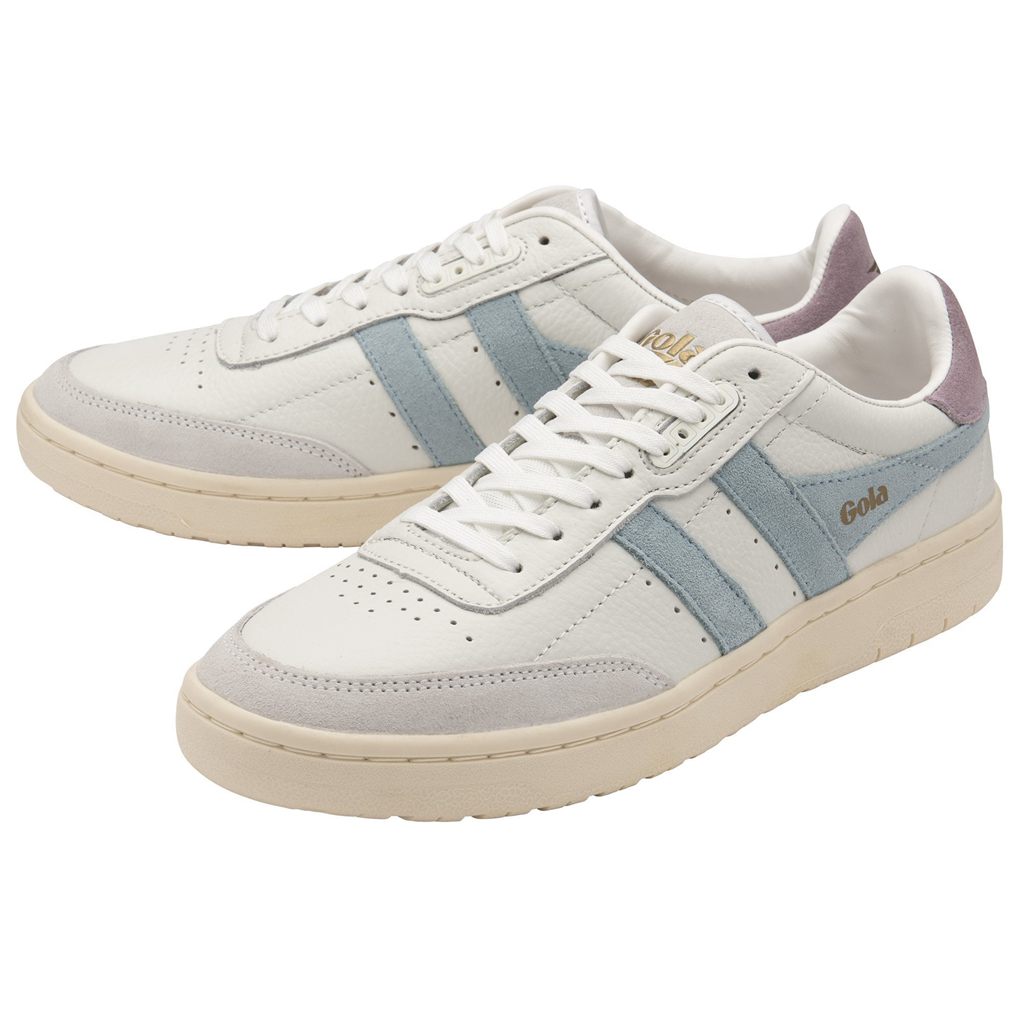 Gola Classics Falcon Sneakers Hvite Blå Norge | VOZLHM-817