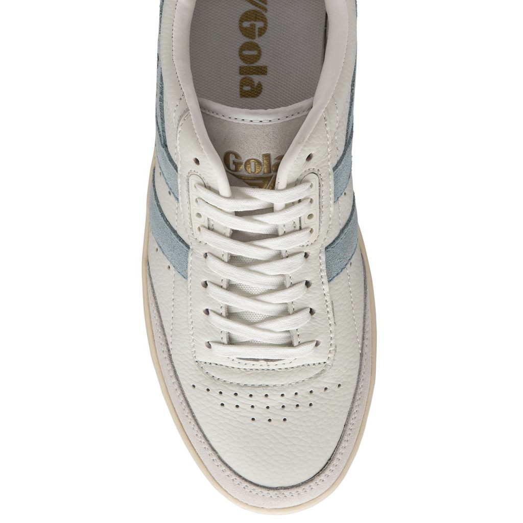 Gola Classics Falcon Sneakers Hvite Blå Norge | VOZLHM-817