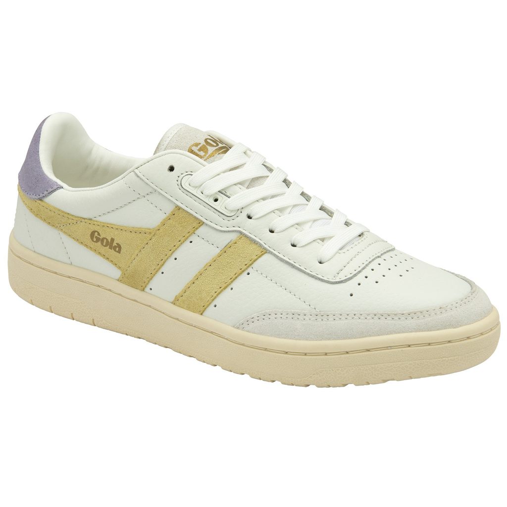 Gola Classics Falcon Sneakers Hvite Sitron Lavendel Norge | VFEDJY-231