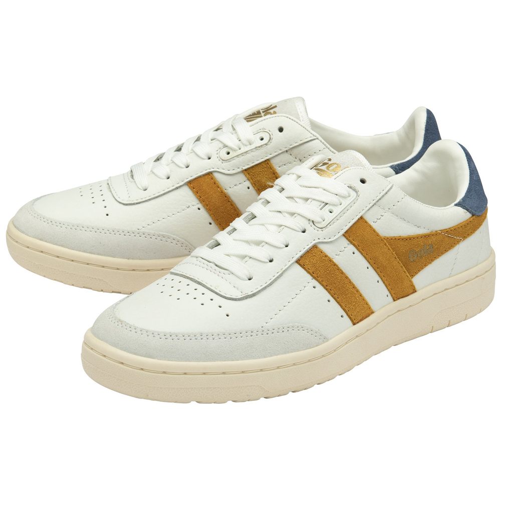 Gola Classics Falcon Sneakers Hvite Norge | DQJNUH-527