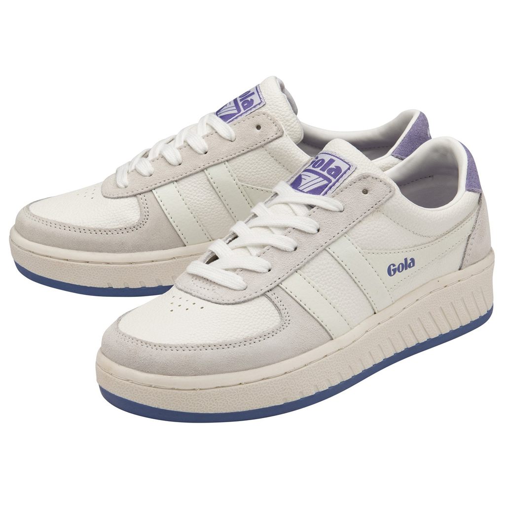 Gola Classics Grandslam '88 Sneakers Hvite Lavendel Norge | VIYUWS-502