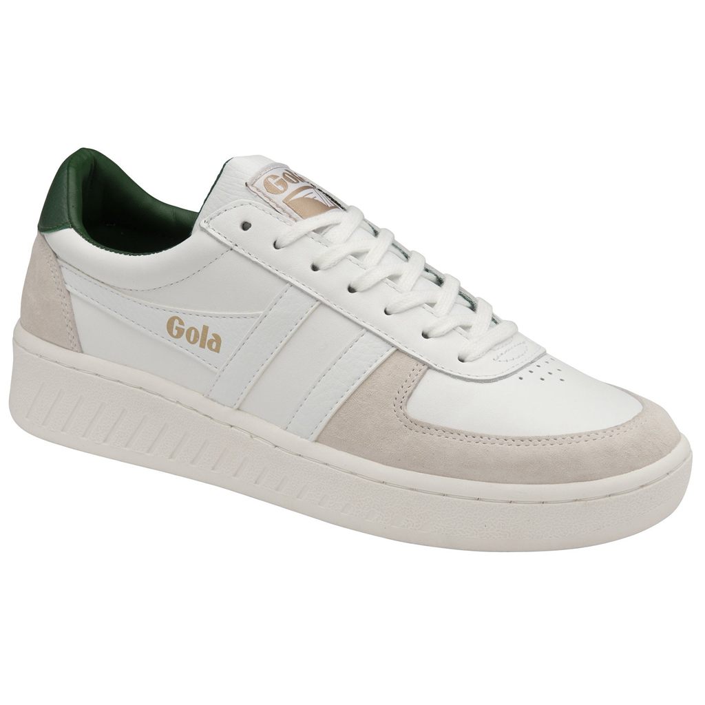 Gola Classics Grandslam Classic Sneakers Hvite Mørke Grønn Norge | NVDPKG-516