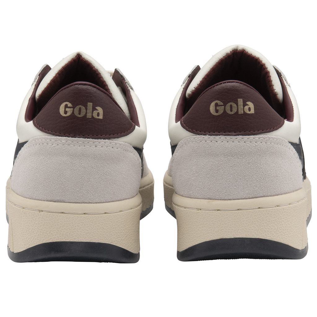 Gola Classics Grandslam Classic Sneakers Hvite Marineblå Burgunder Norge | DSBCNW-695