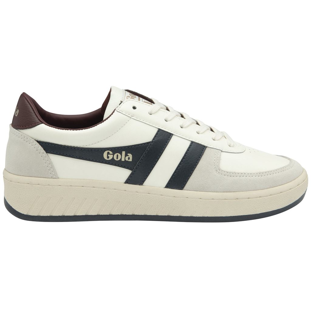 Gola Classics Grandslam Classic Sneakers Hvite Marineblå Burgunder Norge | DSBCNW-695