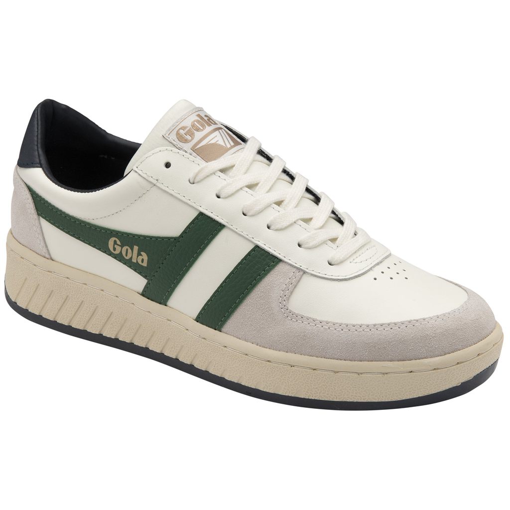 Gola Classics Grandslam Classic Sneakers Hvite Mørke Grønn Marineblå Norge | BHEOYP-128