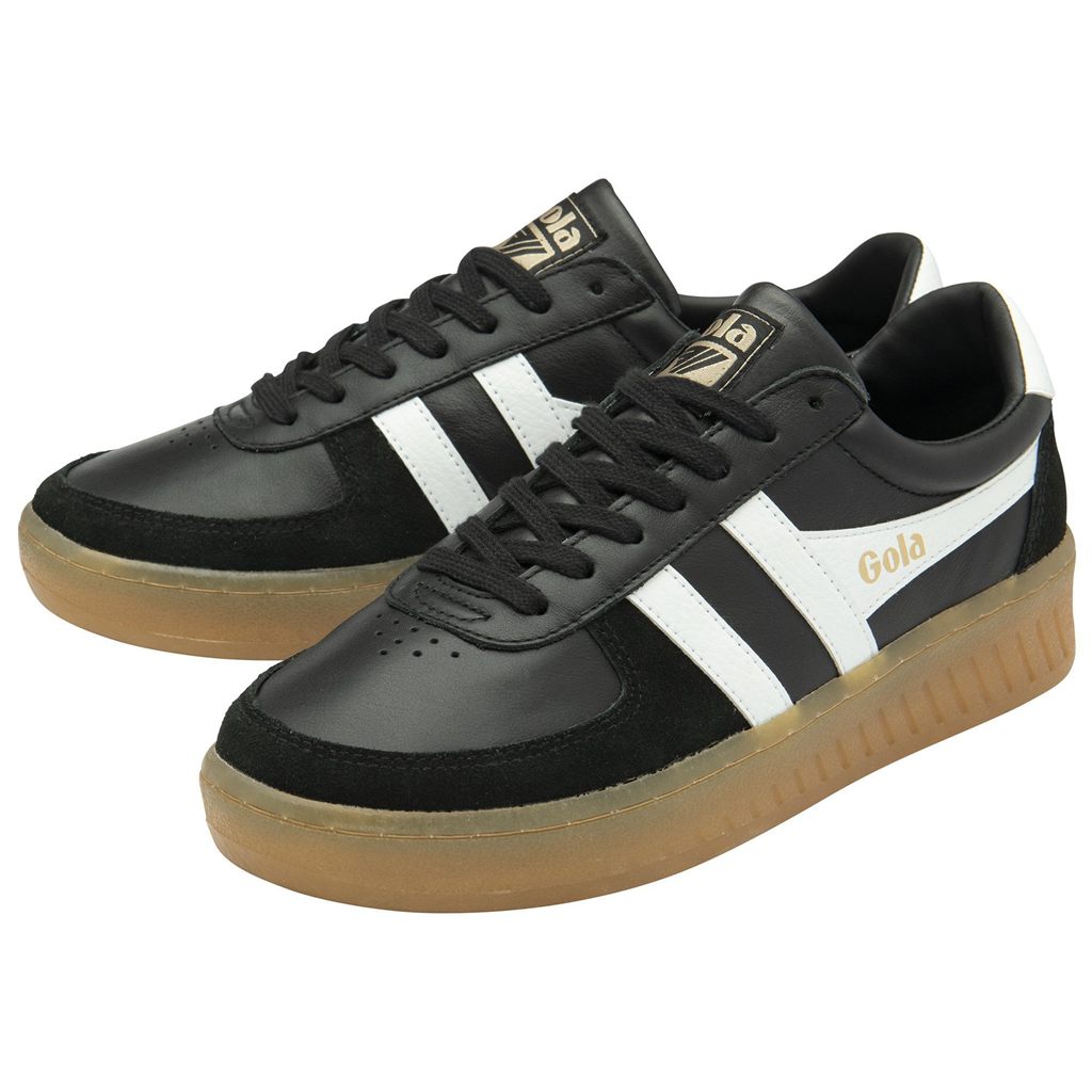 Gola Classics Grandslam Elite Sneakers Svarte Hvite Norge | QFIWRP-920