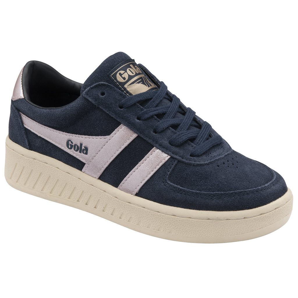 Gola Classics Grandslam Flame Sneakers Marineblå Rosa Norge | RCTXLF-751