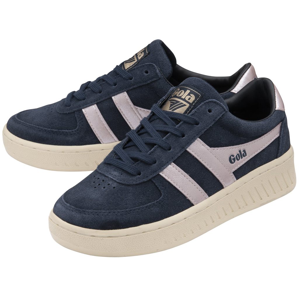 Gola Classics Grandslam Flame Sneakers Marineblå Rosa Norge | RCTXLF-751