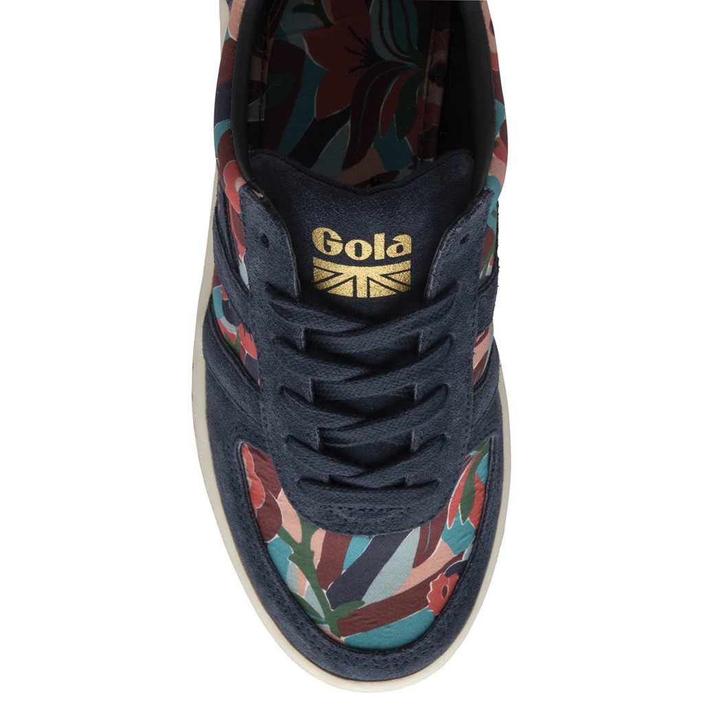 Gola Classics Grandslam LBTY BL Sneakers Marineblå Norge | ARDJEN-258